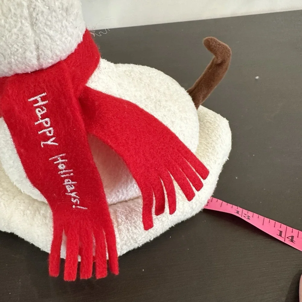 Hallmark Jingle Pals 2004 Singing Animated Snowman Dog Xmas Plush Musical Jingle